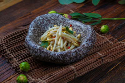 酸辣黄豆芽