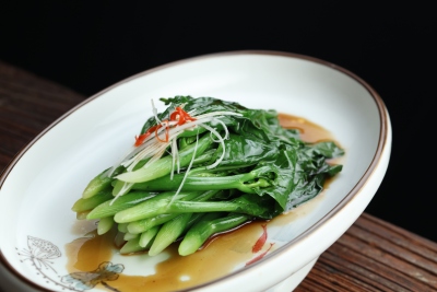 酱汁凉拌小油菜
