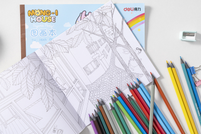 彩铅幼儿教育学习用品近景图