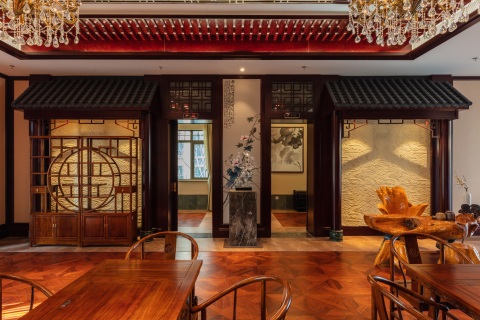 民国宅院风格酒店高清图