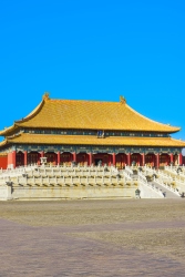 古代古建筑太和殿建筑风景