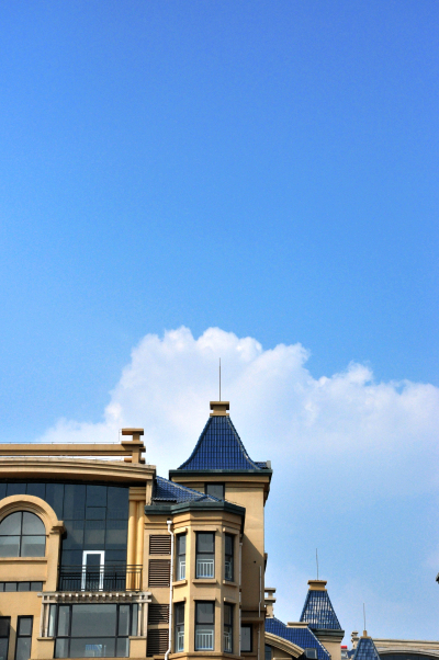 欧美式豪华建筑城堡图片