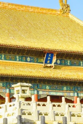 古代古建筑太和殿近景特写风景
