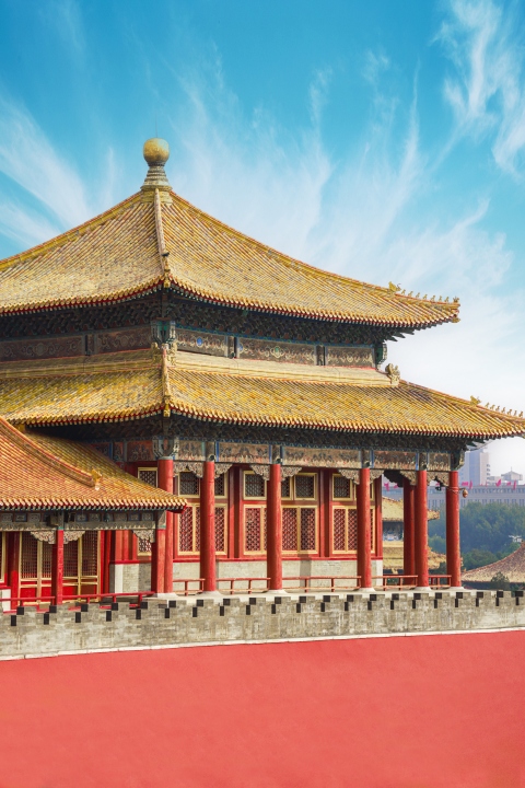 古代古风建筑单楼高清竖图版权图片下载
