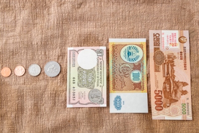 各国家纸币金币排列图