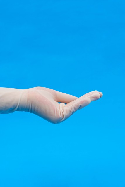 医疗人员手部防护高清图