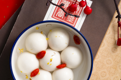 元宵节美食元宵汤圆图片