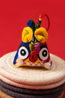 中国新年布老虎工艺品高清图