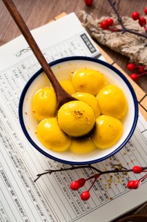 元宵节美食大黄米汤圆高清图