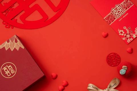 喜庆婚庆结婚用品实拍图