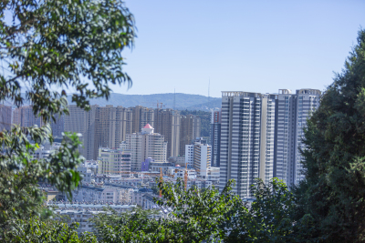 城市风光远拍高清风景图