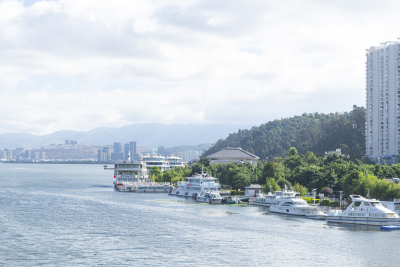 滨海建筑群景观建筑高清图