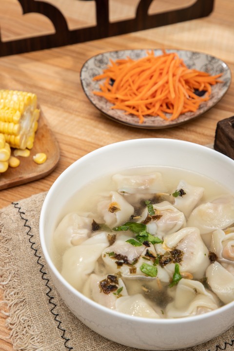 紫菜虾米鲜美汤汁高清图版权图片下载