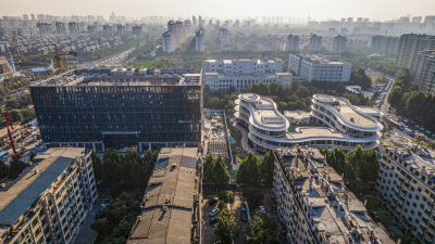 文明城市全城鸟瞰高清图