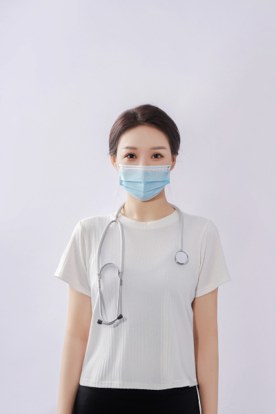 护士站姿医用口罩实拍图