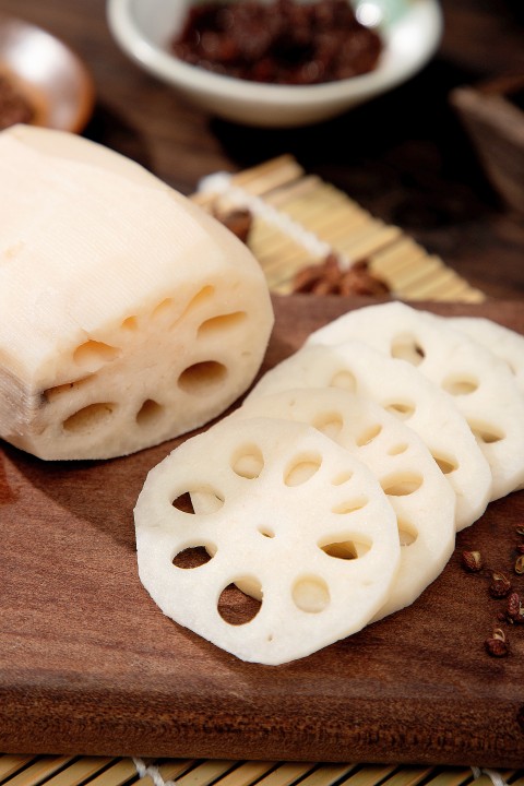 清淡美食凉拌莲藕高清图版权图片下载