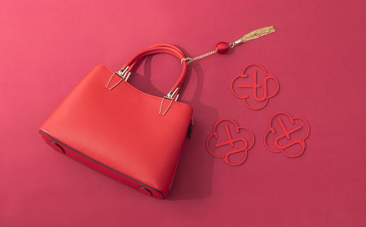 高级感小众包包电商促销实拍图