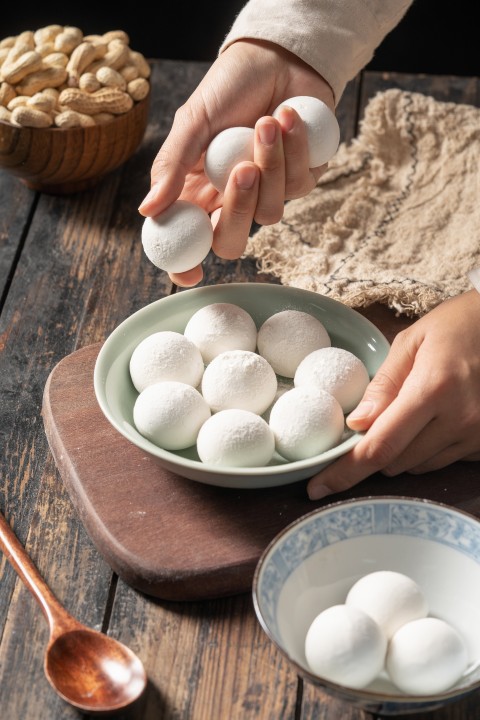 家庭美食软糯汤圆实拍图版权图片下载