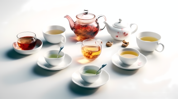 高清真实茶具摄影图片