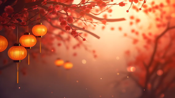 红红火火的中国春节高清图
