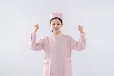 医疗机构护理加油手势图