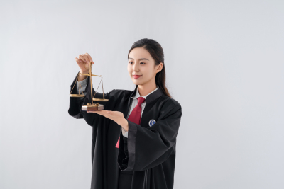 公平公正法律宣传图