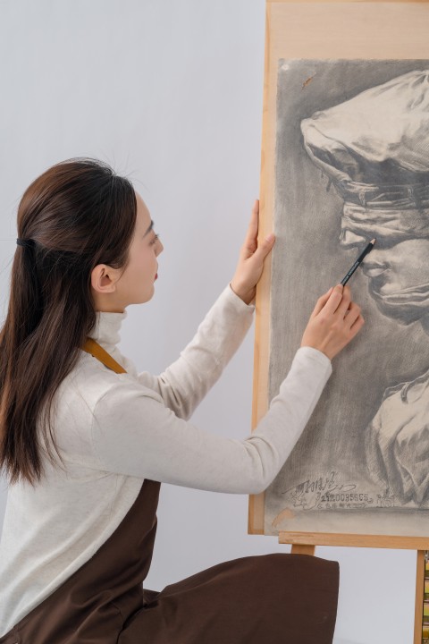 素描细节刻画图版权图片下载