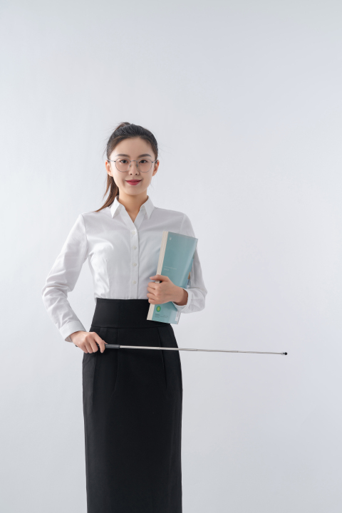 充满活力的老师高清图版权图片下载