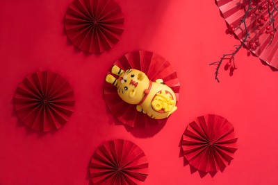 可爱精巧小老虎花馍实拍图