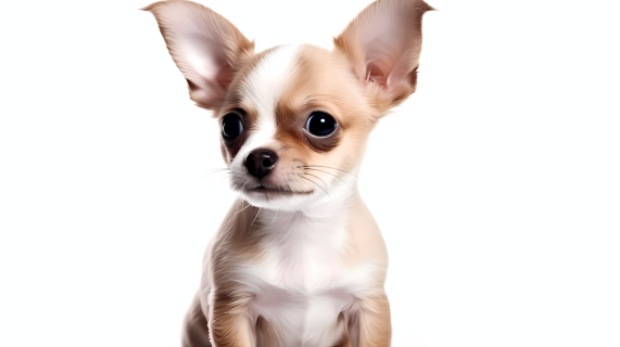 萌趣吉娃娃小犬摄影图