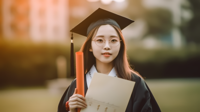 青春芳华，洛阳如画——美女毕业摄影图