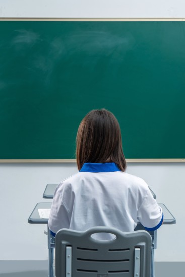 女同学背影高清图