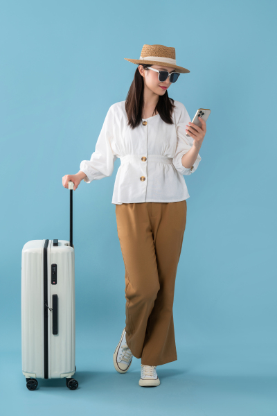 休闲旅行宣传图