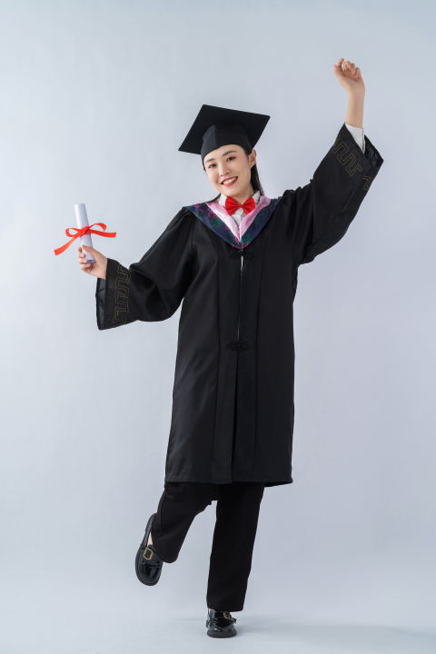 大学生庆祝毕业高清图版权图片下载