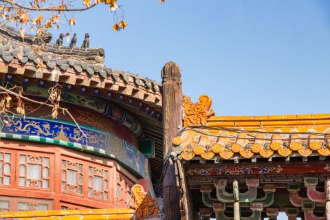 精致的古代建筑高清图