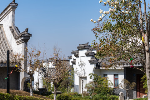 中式古风建筑园林实拍图