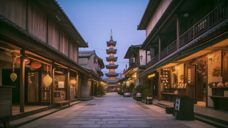 古城街道实景图
