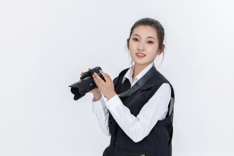 女摄影师高清图