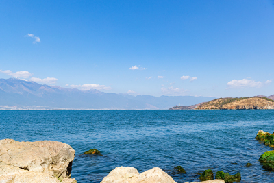 海天一色风景实拍图