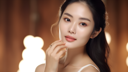 亚洲美女摄影图