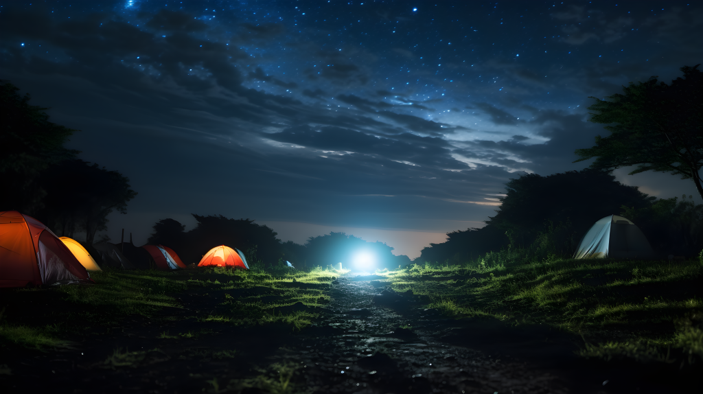夜景景色摄影版权图片下载