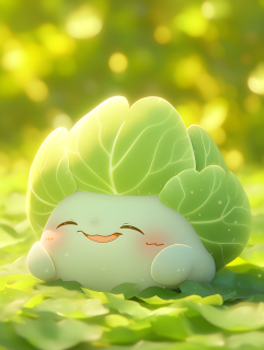 可爱蔬菜人化风格摄影图