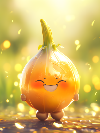 可爱蔬菜人物摄影图