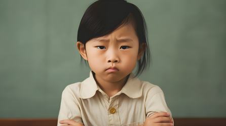 亚洲孩子摄影图