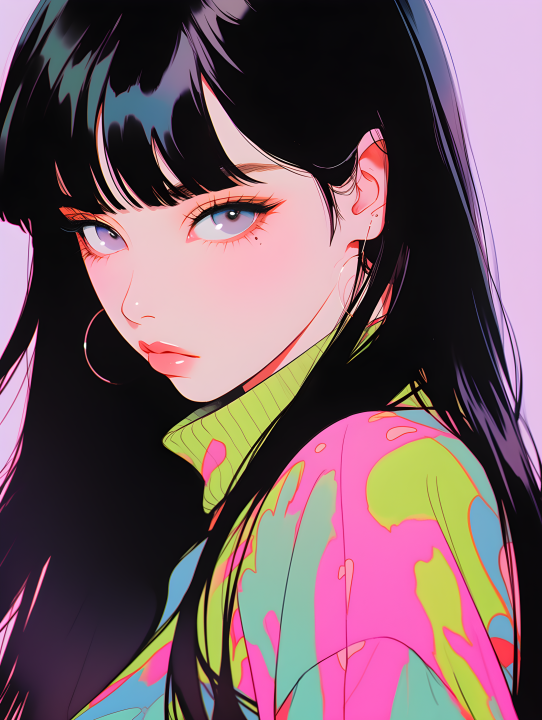 清新女孩心情摄影图版权图片下载
