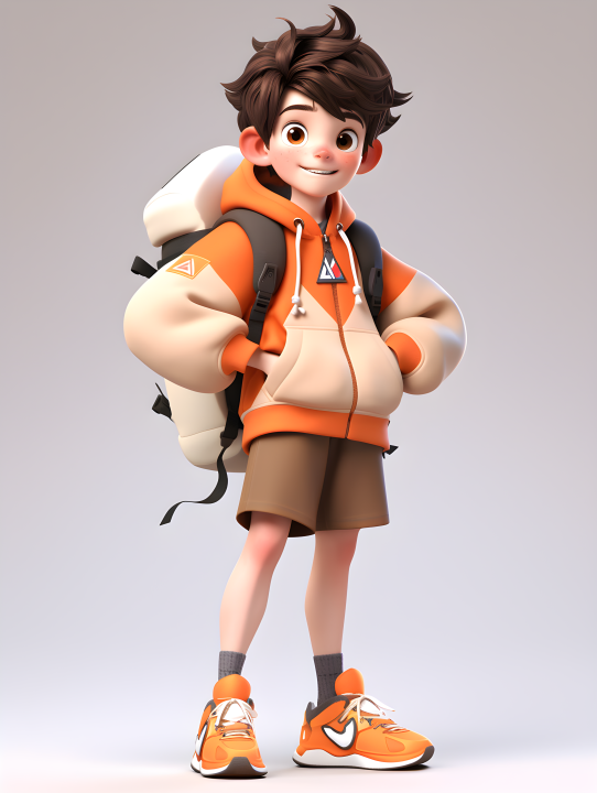 快乐少年学生摄影版权图片下载