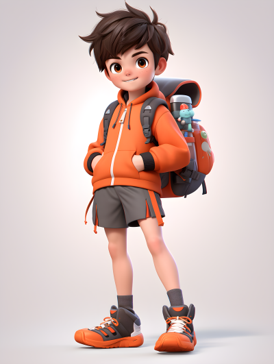 男学生清新摄影图片