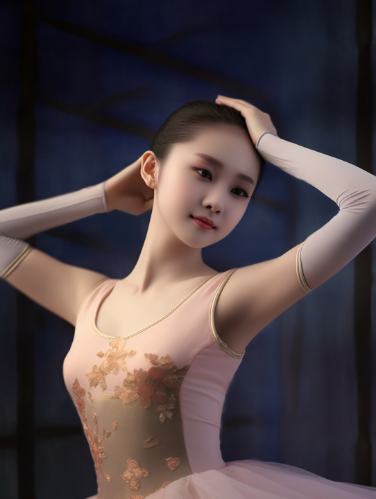 银装少女轻柔梦幻风格摄影图版权图片下载