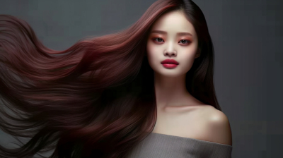 女演员摄影图片