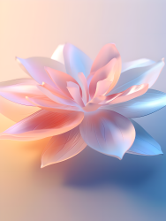 简约柔软的花瓣摄影图